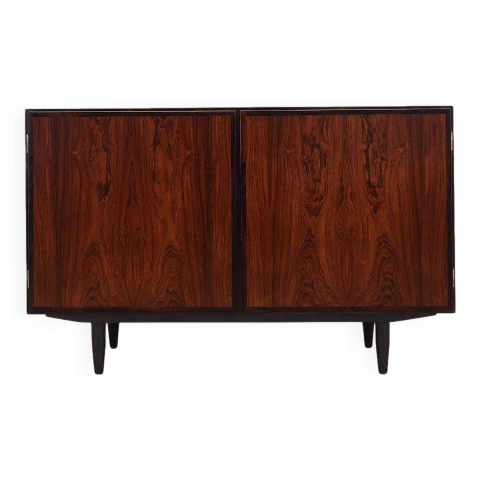 Cabinet en palissandre, design danois, années 1970, fabricant : Omann Jun
