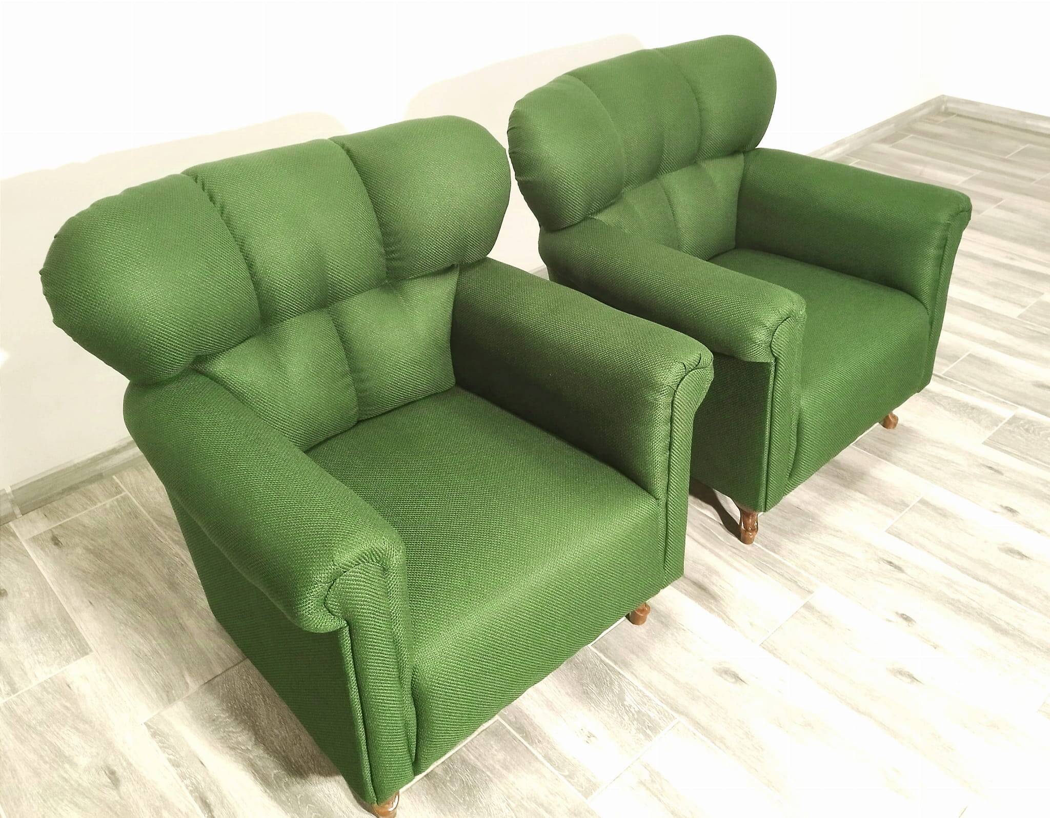 Armchairs, Czehoslovakia, 1960s, Set of 2