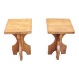 2 tables de chevet