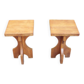 2 bedside tables