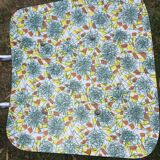 Duo of chairs formica patterns flowers graffiti