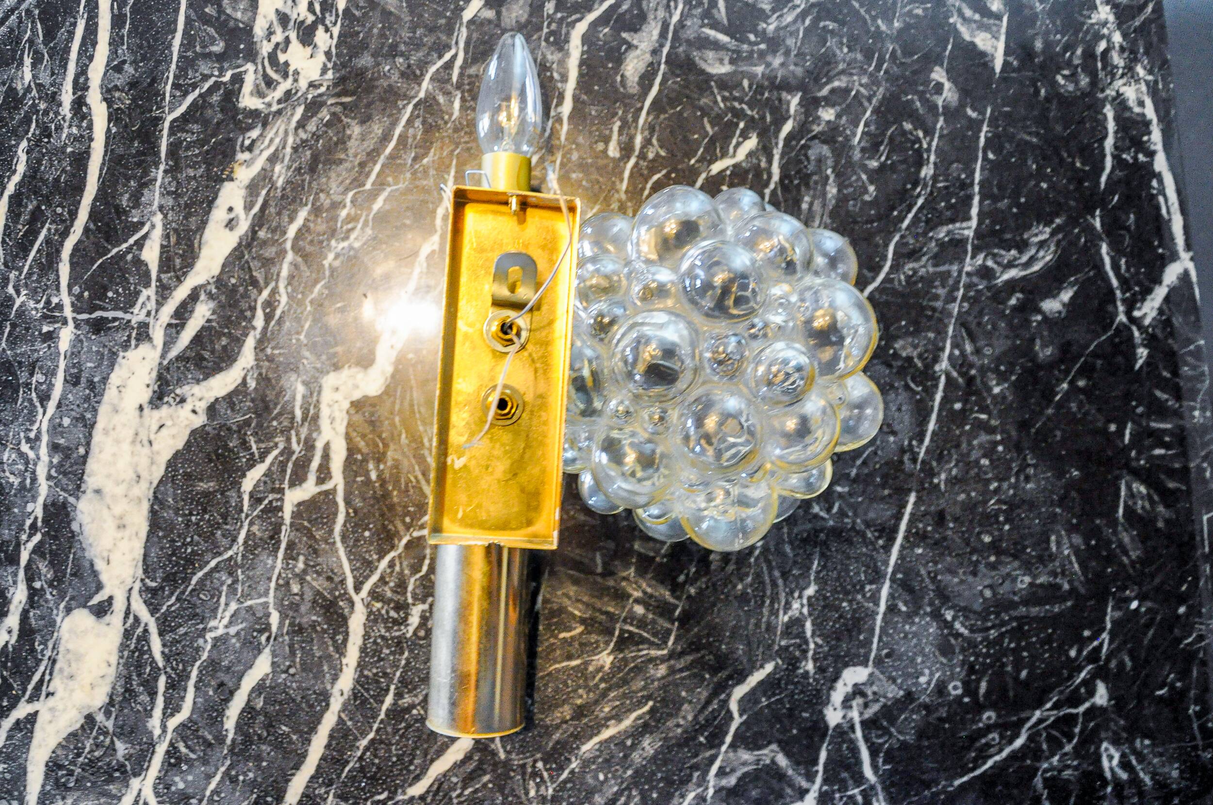 Bubbles Wall Lamp by Helena Tynell for Limburg, Germany, 1970s