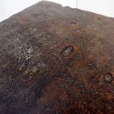 Console espagnole en chêne massif du XVIIIe siècle