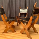 Set of three Bram Sprij chairs, the Netherlands, 1960s