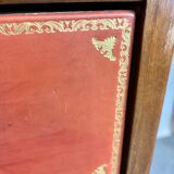 Empire notary cardboard furniture in mahogany