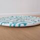 Vintage Gmundner Keramik Green Flamed Flat Plate – Austrian Hand Painted
