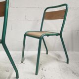 3 Tolix school chairs