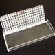 Années 1970 coffret 12 porte-couteaux plexiglas transparent
