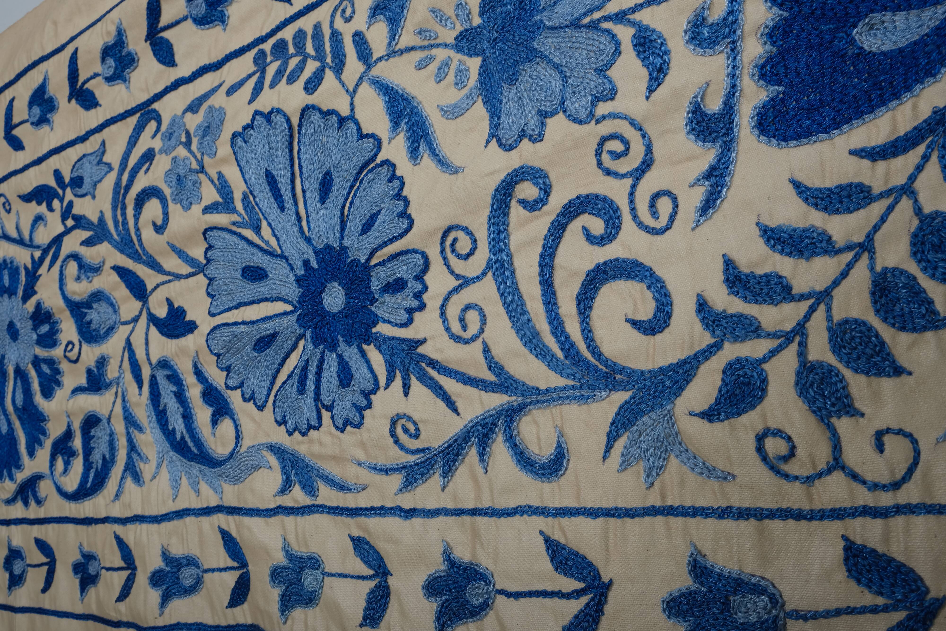 Hand knotted rug, vintage Turkish rug 52x188 cm