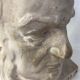 Vintage plaster head " Claude Bernard "