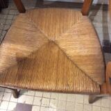 Straw armchair