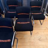 Set of six chairs by Guido Faleschini, i4 Mariani, Italy, 1970s