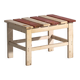 Rustic low bench made of wood – Central Europe, around 1940