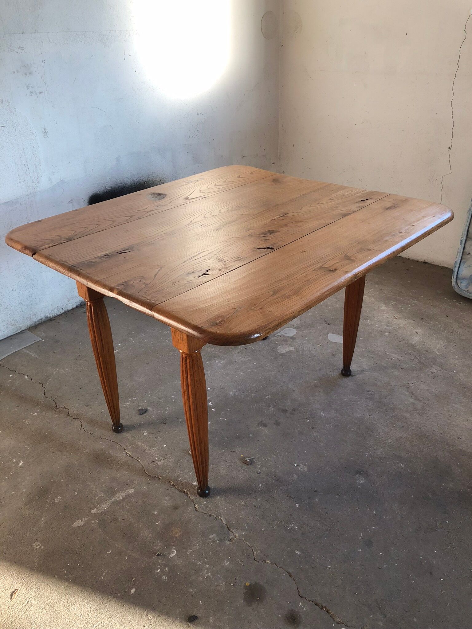 Square Oak farm table