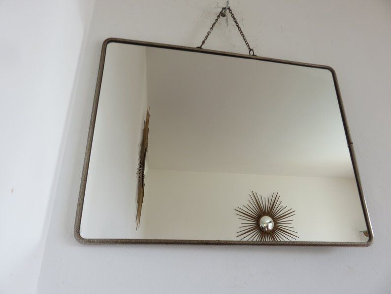 Mirror from the 50/60s - 38,5x29,5cm