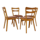 Chaises de salle à manger Mid century by Tatra nabytok, Set de 4