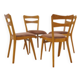 Chaises de salle à manger Mid century by Tatra nabytok, Set de 4