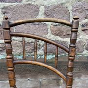 Pair of Viennese bistro café chairs by L. & H. Cambier Frères bentwood belgium