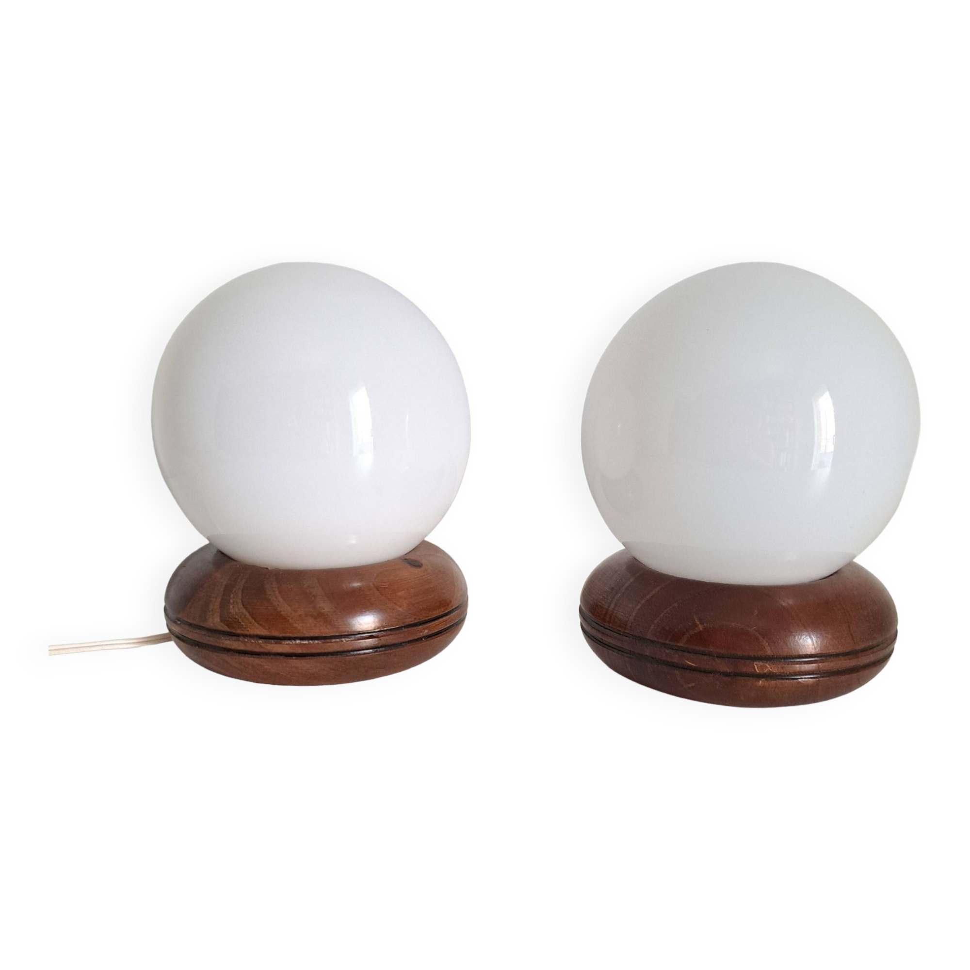 Pair of bedside lamps