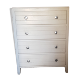 White chest of drawers