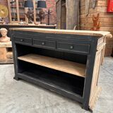 Late 19th century counter in solid oak