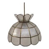 Suspension in mother-of-pearl and lotus brass 1950