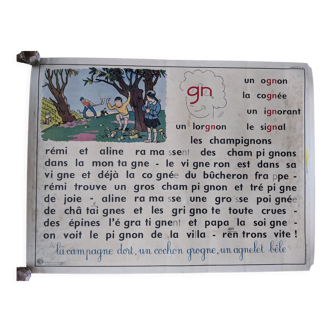 GN/IF Double-sided School Dictation Poster