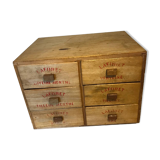 Meuble de métier à tiroirs