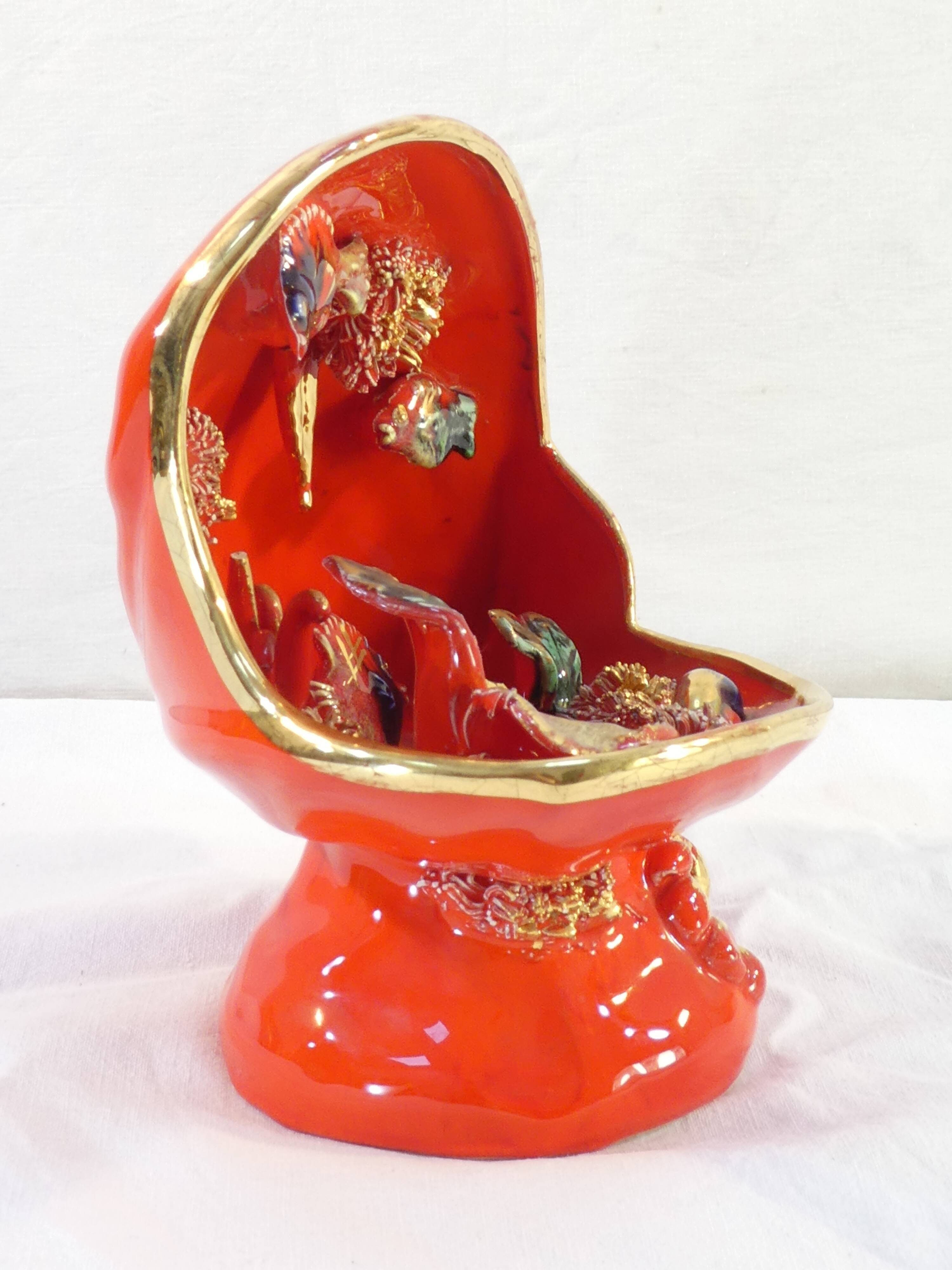 Night light shell from Vallauris