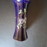 Ancient cobalt blue decorative vase