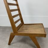 50s reconstruction armchair, wood