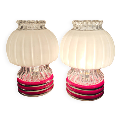 Lampe champignon, graewe leuchten, Allemagne 1950,60