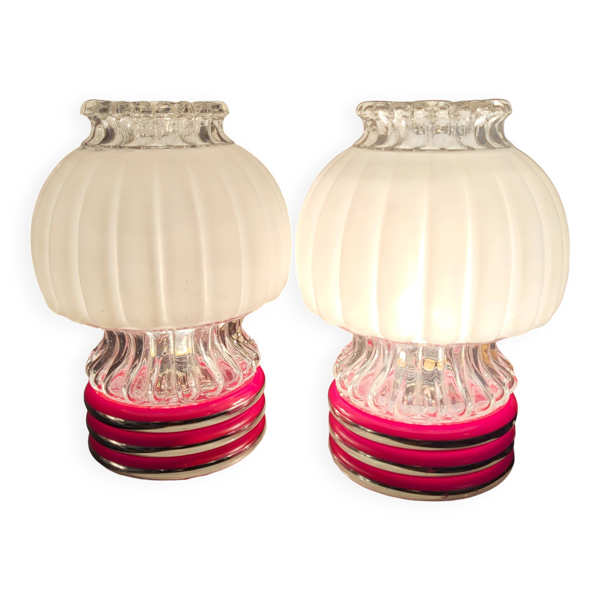 Lampe champignon, graewe leuchten, Allemagne 1950,60 — Beyit