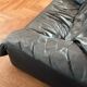 Pair of "Flou flou" Ligne Roset sofas by De Pas, D Urbino, Lomazzi vintage 80s