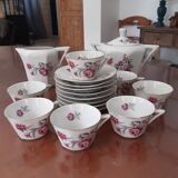 Coffee or tea set in France porcelain