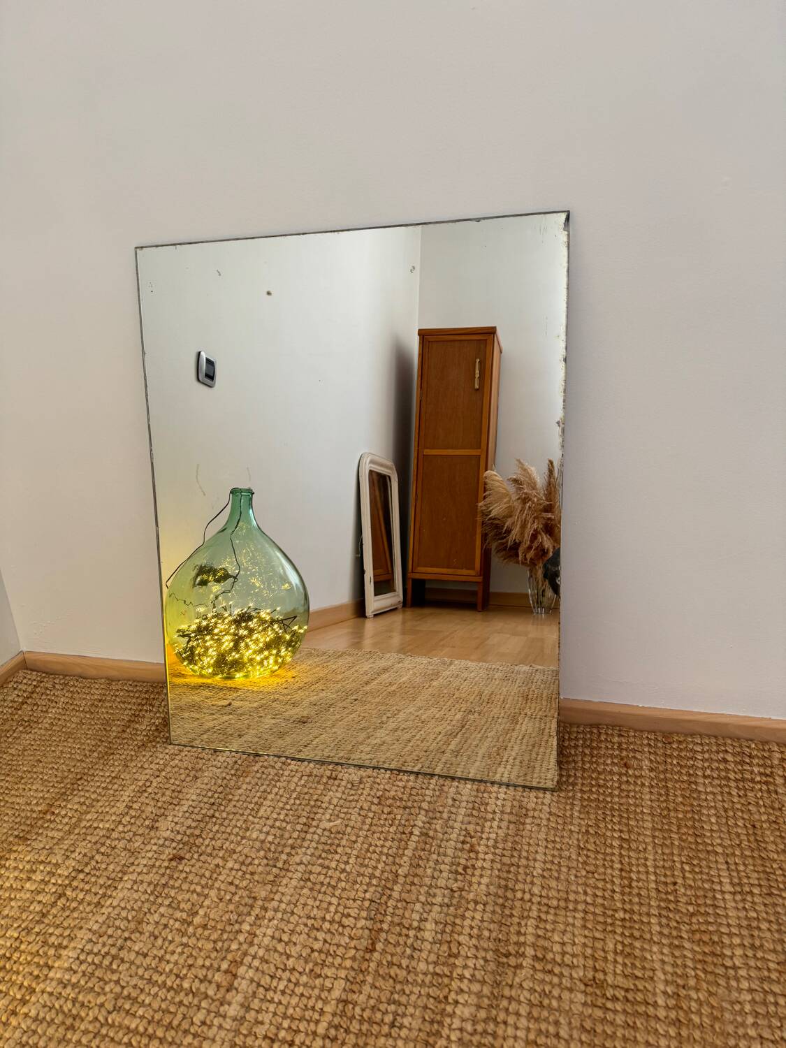 Miroir vintage rectangulaire
