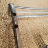 Porte-manteaux en aluminium  ( 6 patères) vintage