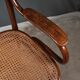 Curved beech bench, stamped J&J Kohn – Early 20th century
