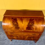 Swedish vintage roll-top desk by Egon Ostergaard, 1960s