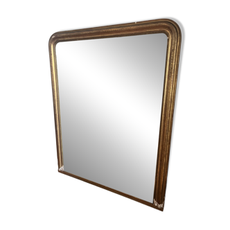 miroir mural doré, XIXème siècle