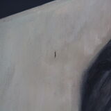 Oil on canvas portrait