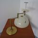 Adjustable Brass & Plastic Desk Lamp from Staff, 1960s