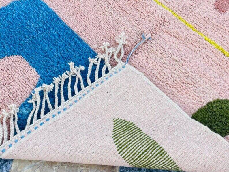 Handmade Beni Mrirt rug