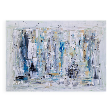 Abstract painting table