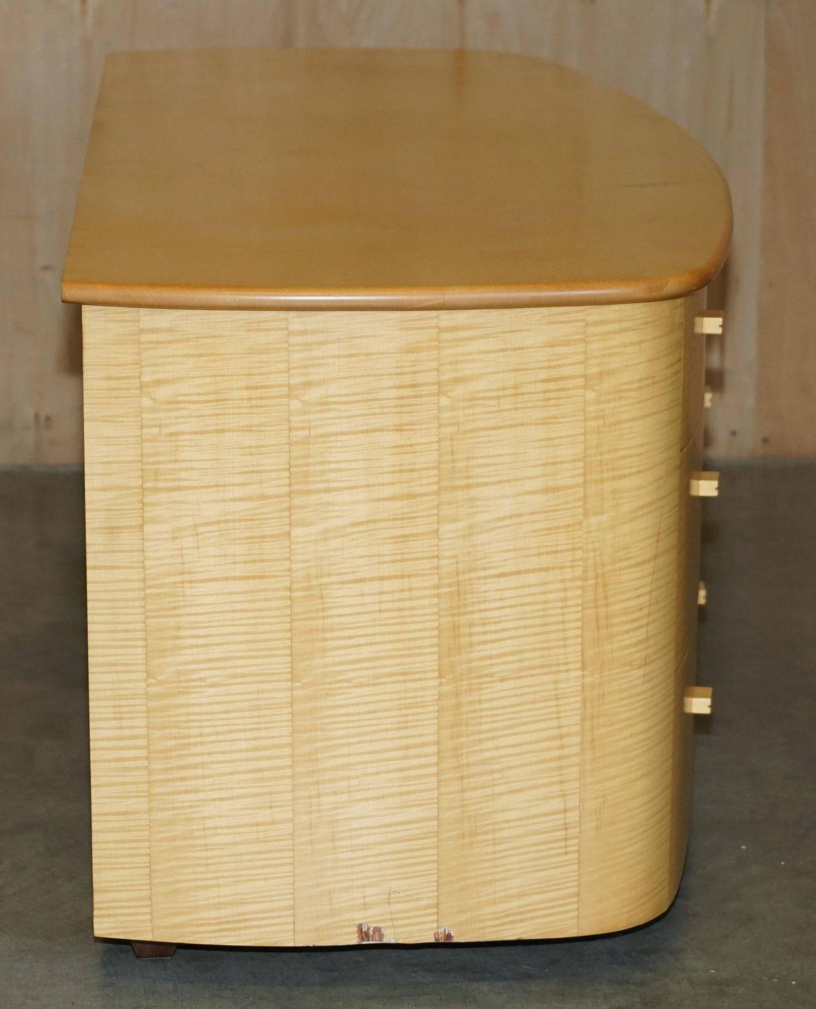 Sublime Buffet in Satin Birch by Baxter & Lee, Oak, Art Deco