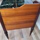 1960s sideboard in mahogany, glass and brass