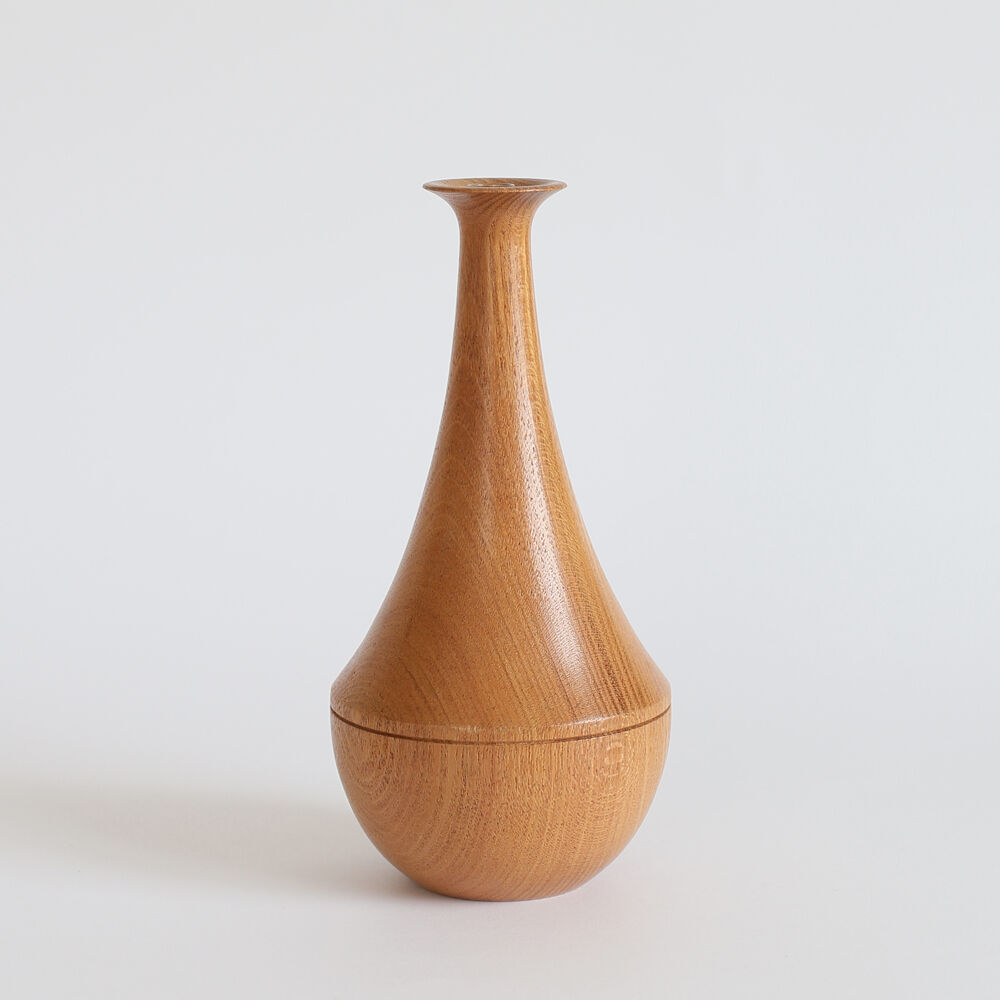 Wooden vase