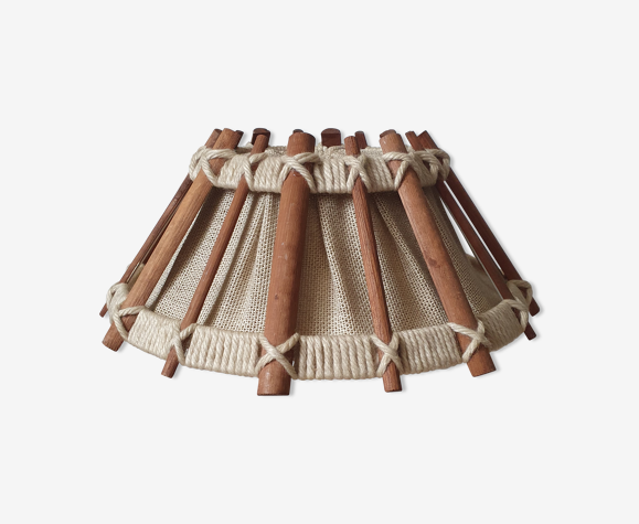 Suspension scandinave bois et jute