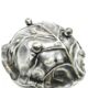 Basket sugar bowl, Art Nouveau, silver-plated brass, WMF, Germany, early 20th century