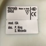 Vintage 90s design pendant lamps Isa by King & Miranda for Sirrah